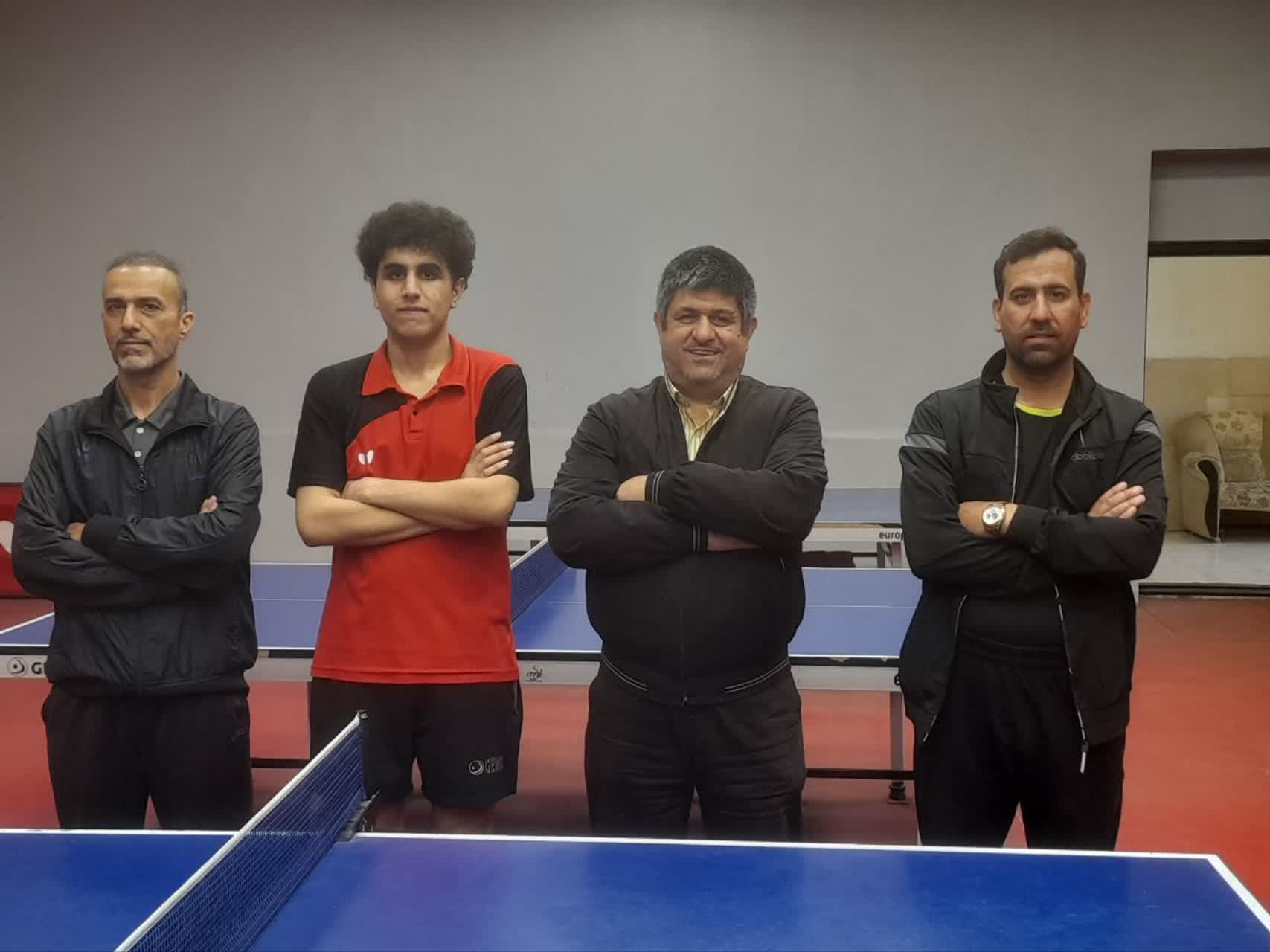 کسب مقام سوم دکتر علیرضا عبداللهی در مسابقات انفرادی تنیس روی میز کارکنان دستگاههای اجرایی 